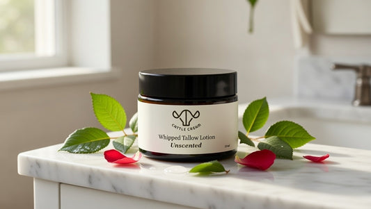 Calming Lavender and Pine Whipped Tallow Cream